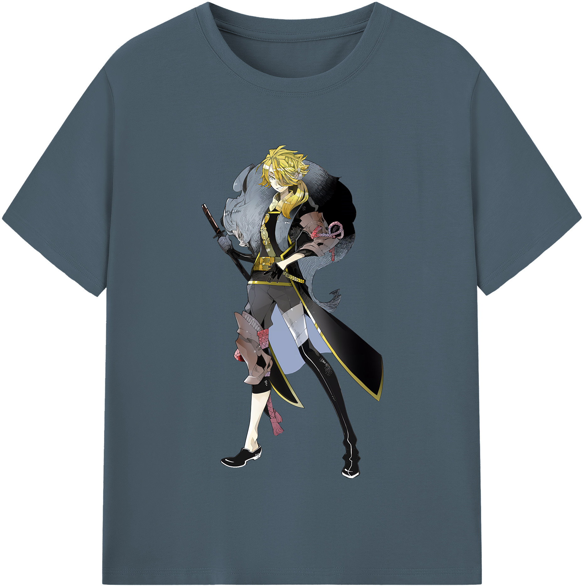 （画像用） 刀剣乱舞 Touken Ranbu 綿100％半袖Tシャツ（フロントプリント）